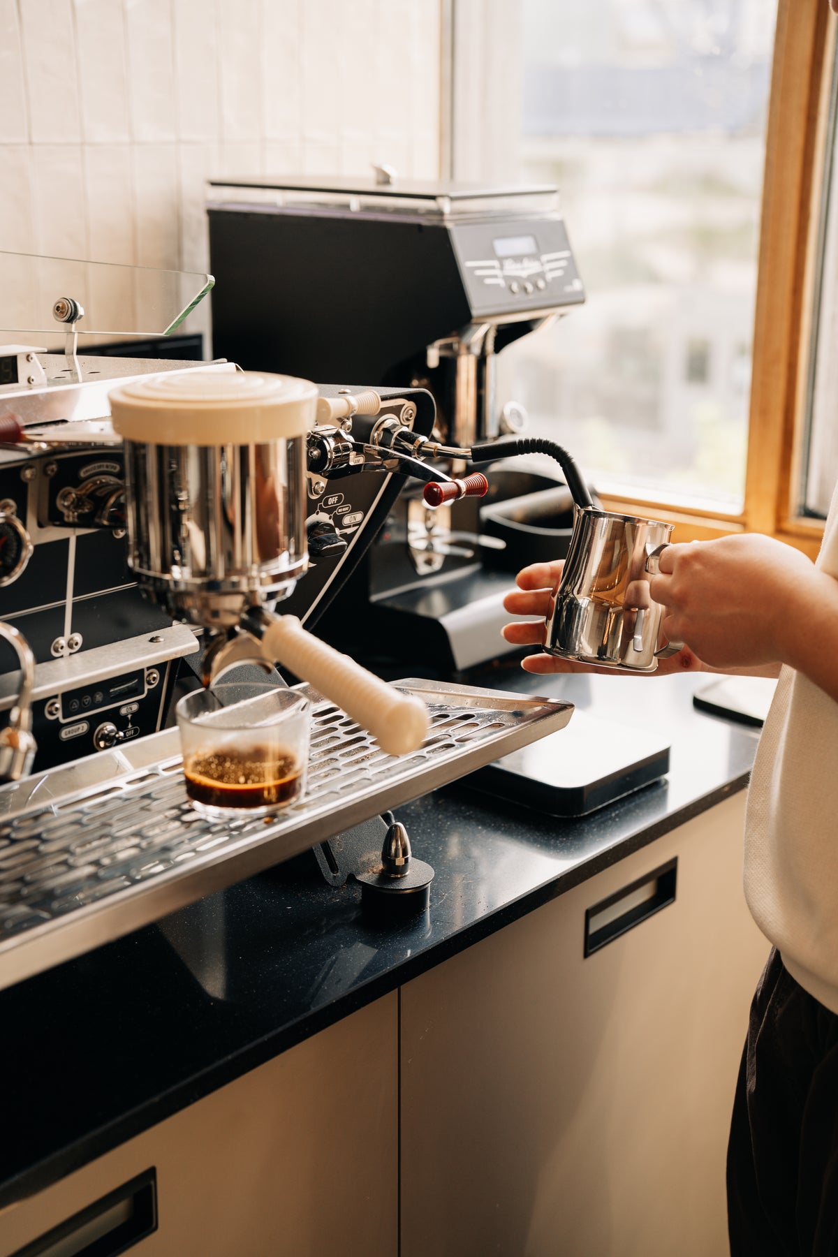 Rooipresso barista cappuccino