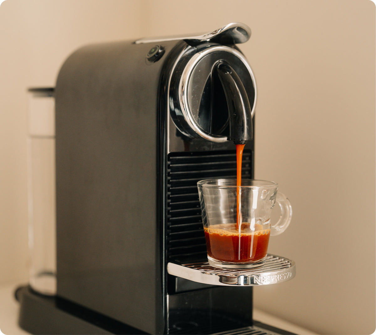 Rooipresso-rooibos espresso -Capsules, cafeïnevrij
Red espresso capsules
